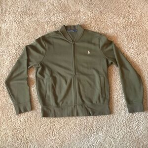 Polo Ralph Lauren Men’s Zip Up Sweat Shirt-Size Large